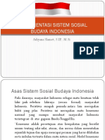 Implementasi Sistem Sosial Budaya Indonesia