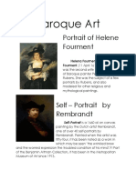 Baroque Art: Portrait of Helene Fourment