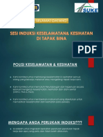 Contoh Slide Sesi Induksi Keselamatan & Kesihatan Untuk Pekerja Baru 