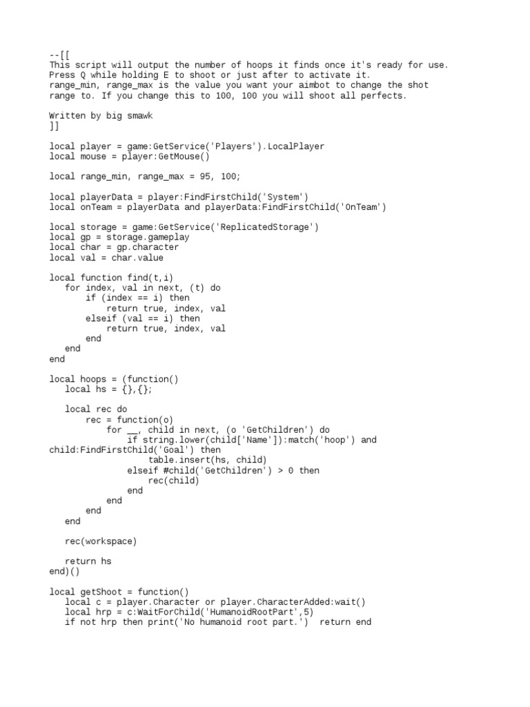 Aimbot | PDF | Computing
