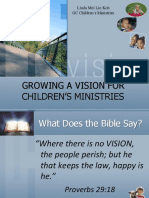 Growing A Vision For Children'S Ministries