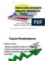 Buku Pedoman Juklak Juknis Dalam Bidang