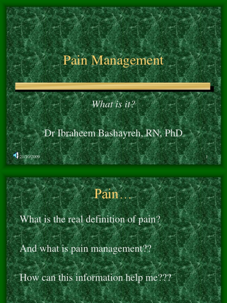 Comprehensive Pain Management Guide | PDF | Opioid | Pain