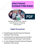 Standar Nasional PKPR