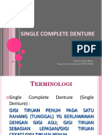 Single Denture