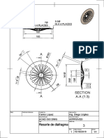 Technical drawing dimensions reference sheet