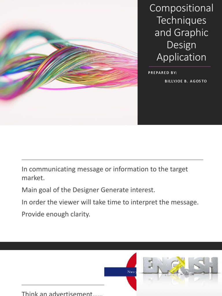 Compositional Techniques in Graphic Design | PDF | Graphic Design ...