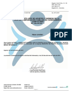 Certificado de Afiliacion