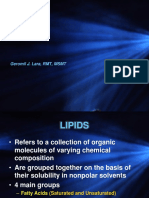 Lipids: Geromil J. Lara, RMT, MSMT