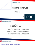 Gestión de mantenimiento de activos