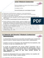 1.6 Relación del Derecho Tributario Contencioso Administrativo.PPTX