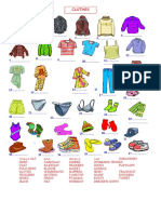 Clothes Picture Dictionaries - 9236