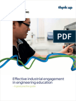 Effective Industrial Engagement in Engineering Education