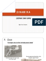 Dinamika, Gerak Dan Gaya