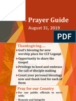 Prayer Guide