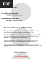 Intro To ML