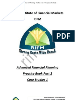 Advance Financial Planning Pracrice Book Part 2 Case Studies 1