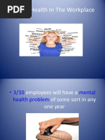 Managing Mental Health in the Workplace | PDF | Mental Disorder ...
