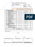 Supervisi Administrasi Wali Kelas