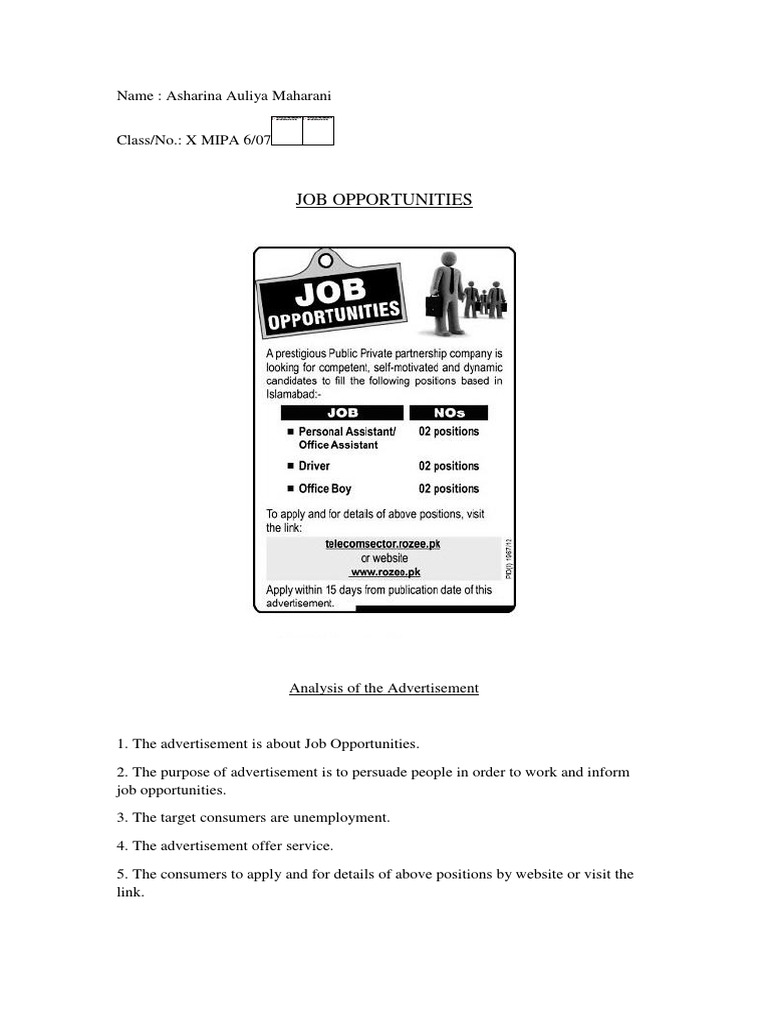Advertisement | PDF