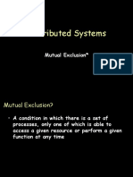 Mutual Exclusion Record