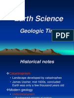 Earth Science: Geologic Time