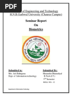 Report Final Biometrics by Himanshu