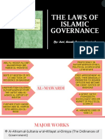 The Laws of Islamic Governance: By: Azri, Ezzah, Imran, Hanisah