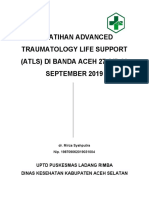 Laporan Pelatihan Advanced Traumatology Life Support