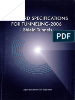 Standard Specification For Tunneling 2006 Shieldtunnels 170405222836