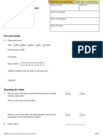 Defence Form: (Rented Residential Premises)