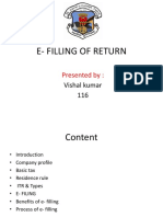 E-filing Tax Returns Guide