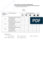 Cek List Formulir Sisa Makanan PMKP New