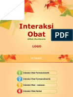 Interaksi Obat - Farmakologi Afifah