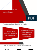 Evaluacion de Los Aprendizajes