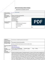 Parallel Programming Course Overview