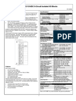 115VAC/125VDC 8-Circuit Isolated I/O Blocks