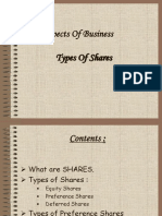 Types of Shares