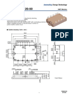 7MBP50VFN120-50: IGBT Module (V Series) 1200V / 50A / IPM