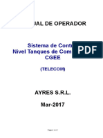 ManOperac PLC Sist Combustible Telecom
