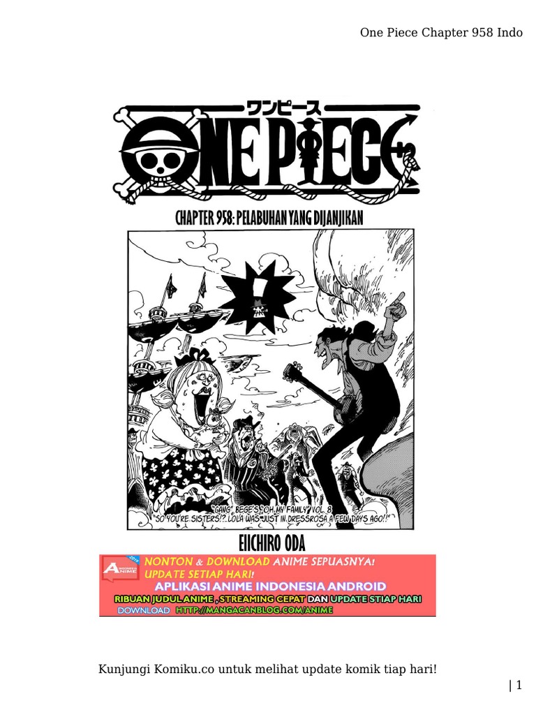 Komiku Co One Piece Chapter 958