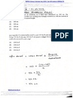 Maths TNPSC Group-IV Exams (Date - 01-09-2019) Answer Key