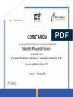 Constancia de BPM