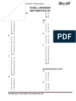 Kunci Jawaban Buku Modul 1 Matematika SD PDF