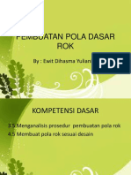 Pembuatan Pola Rok