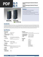 EKI-2525/I EKI-2528/I: Features