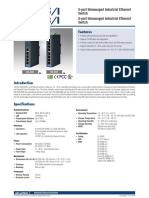 5/8-Port Unmanaged Industrial Ethernet Switches