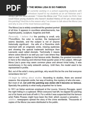 Mona Lisa
