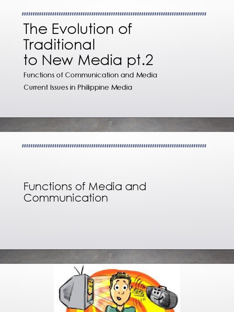 2 1 Evolution Of Media Pdf Censorship Mass Media