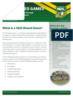 Skill Biased Games Pamphlet